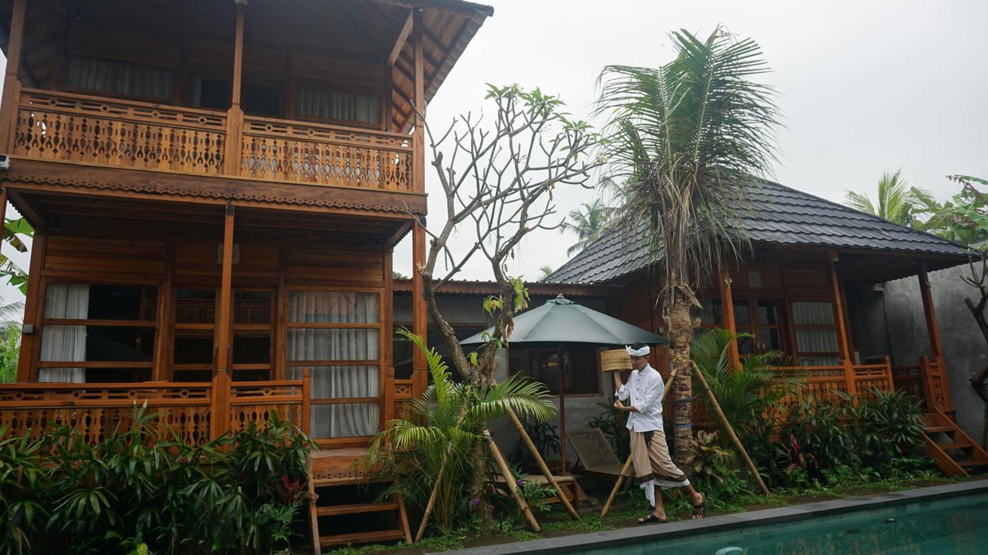 Harmony Wooden Villas Ubud Dış mekan fotoğraf